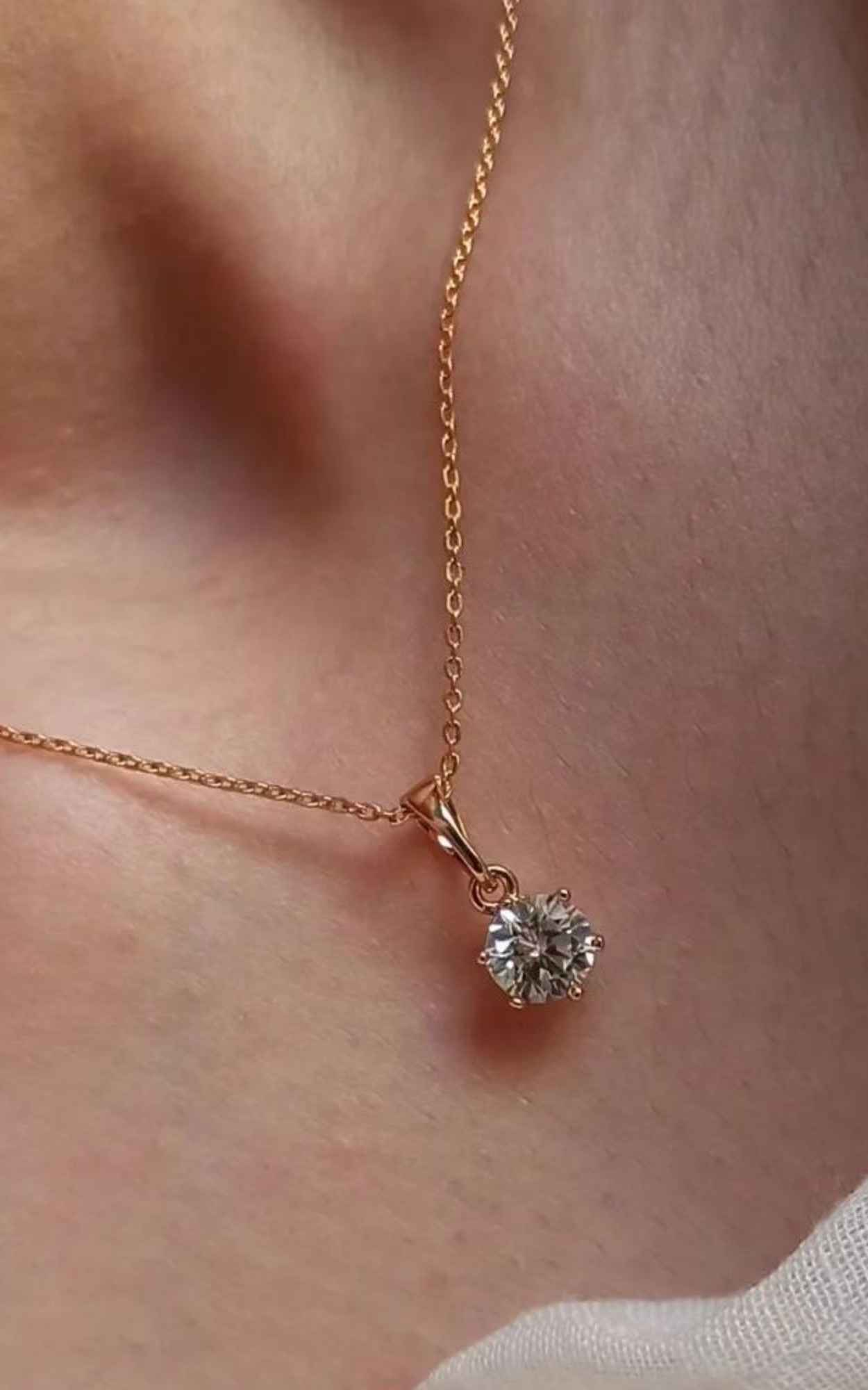 Solitaire Necklace
