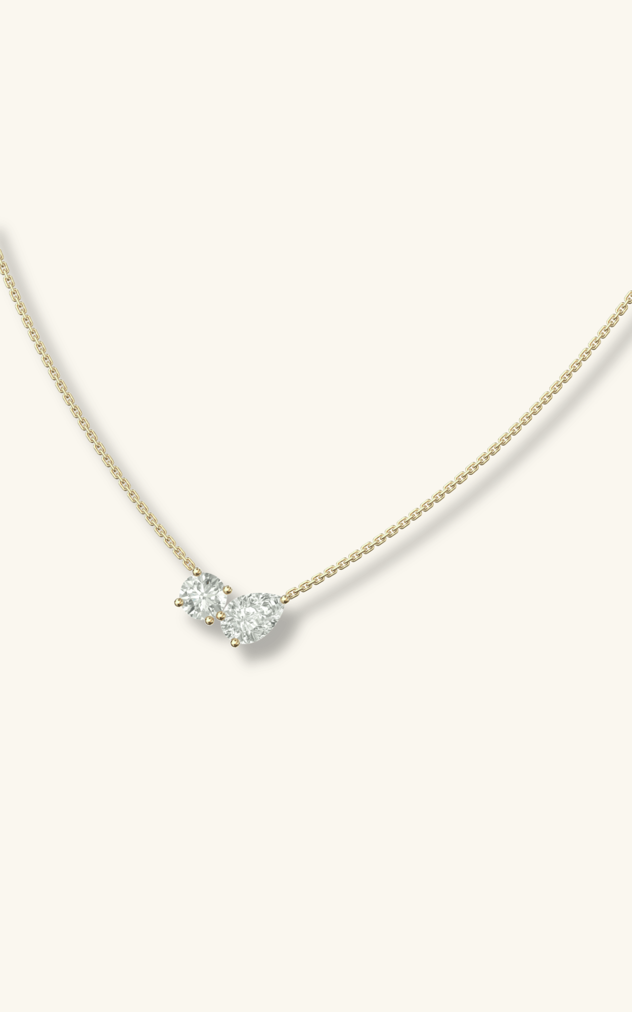 Tiny Diamond Pendant