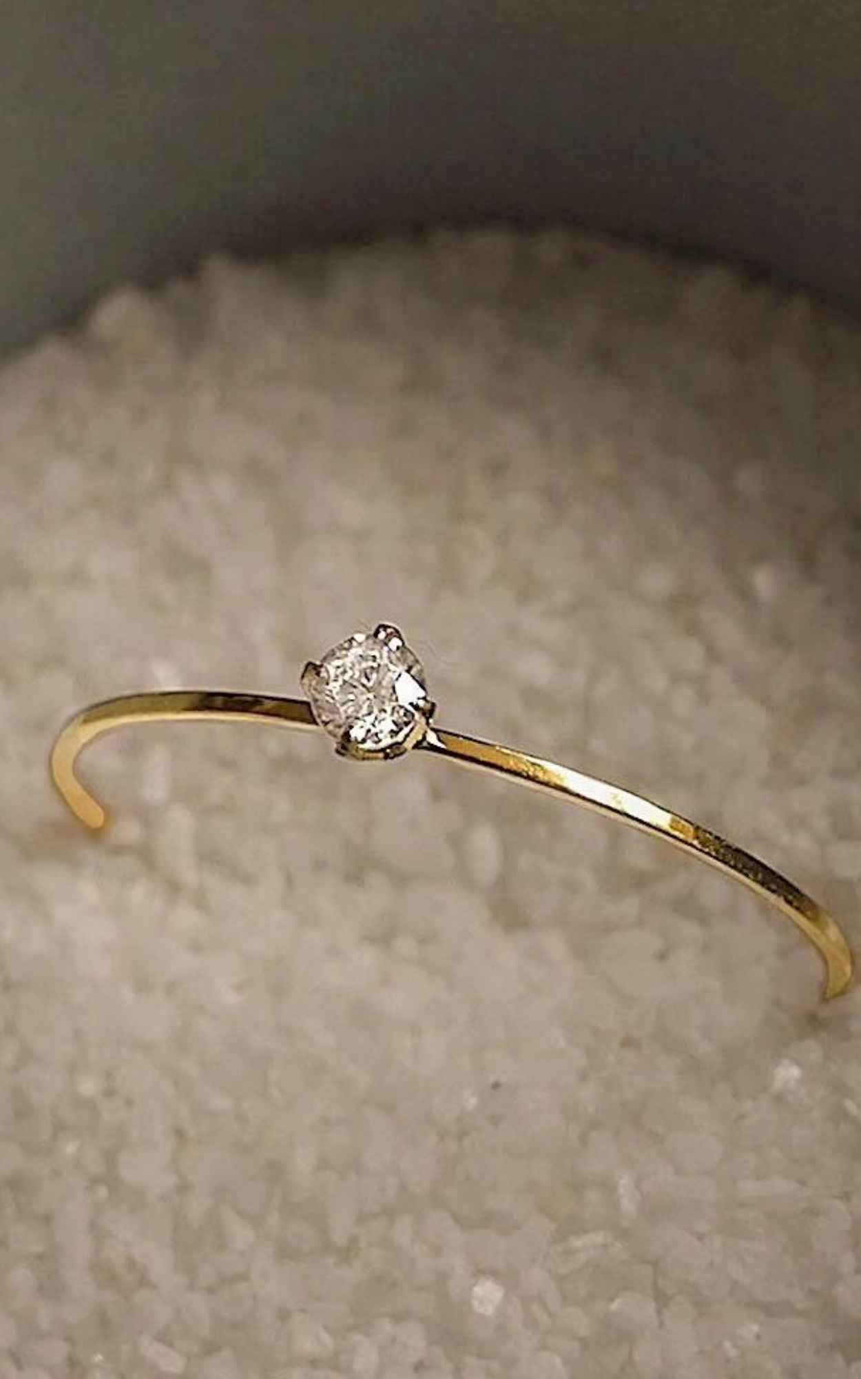 Dainty Solitaire ring