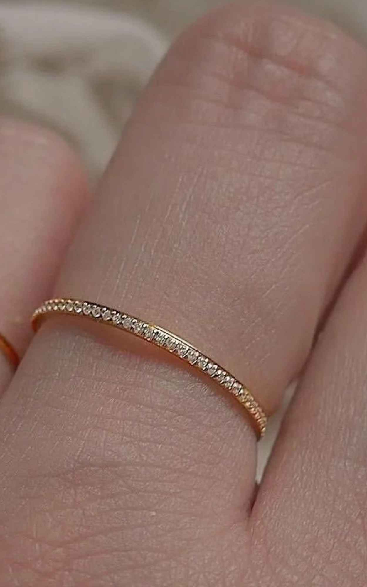 Dainty Eternity Ring