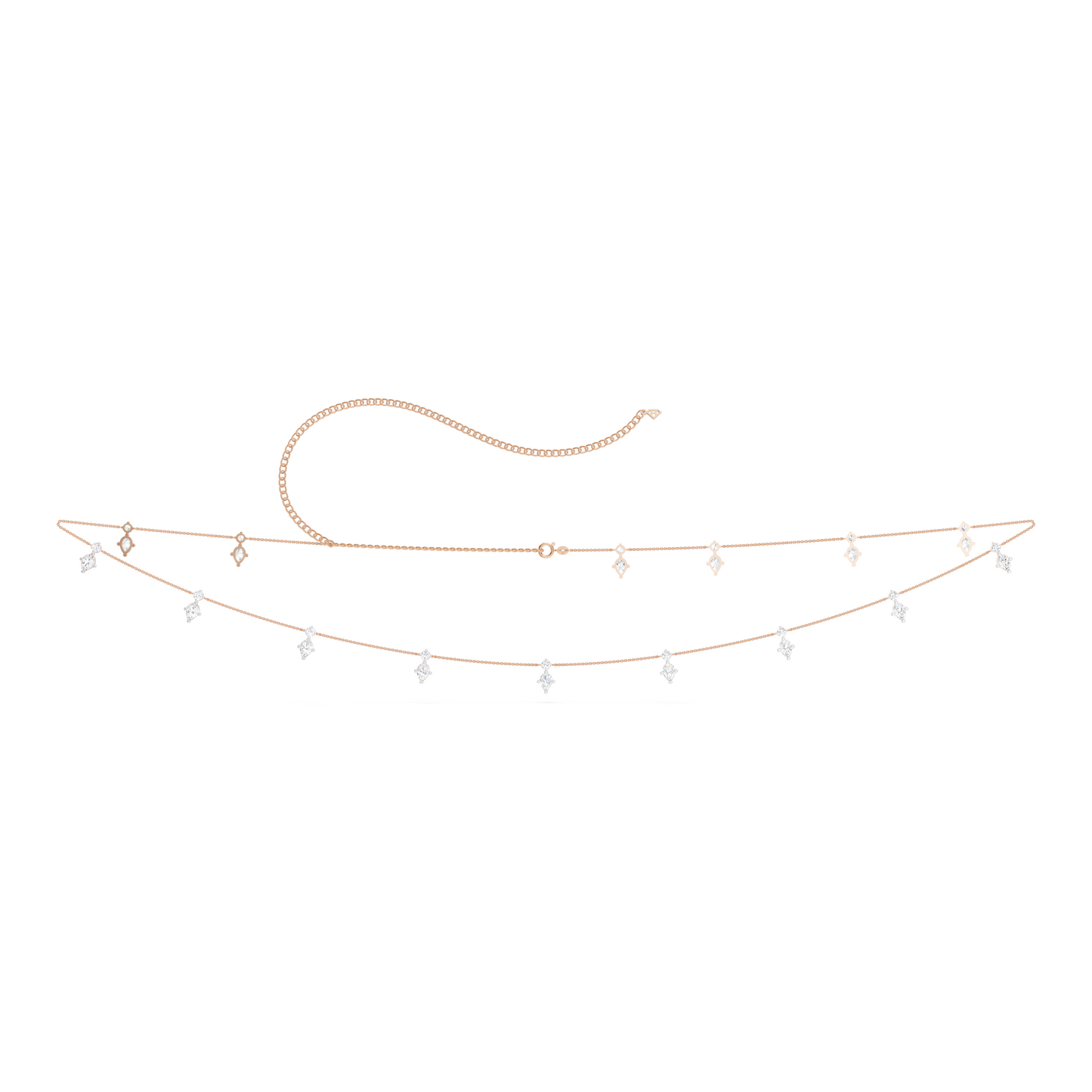 Pear drop waist chain