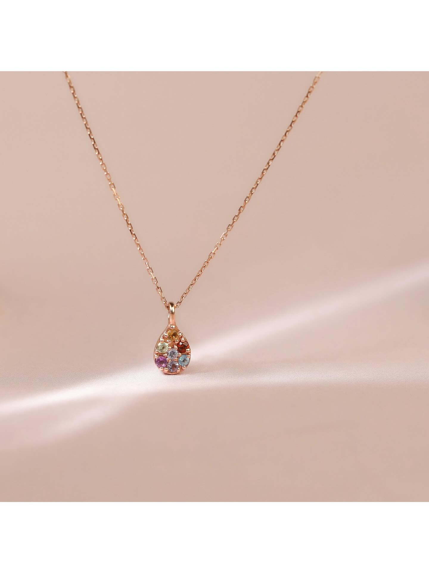 925Silver Multicolor Pearl Necklace