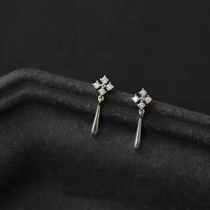 925Silver Mini Celestial Drop Earrings
