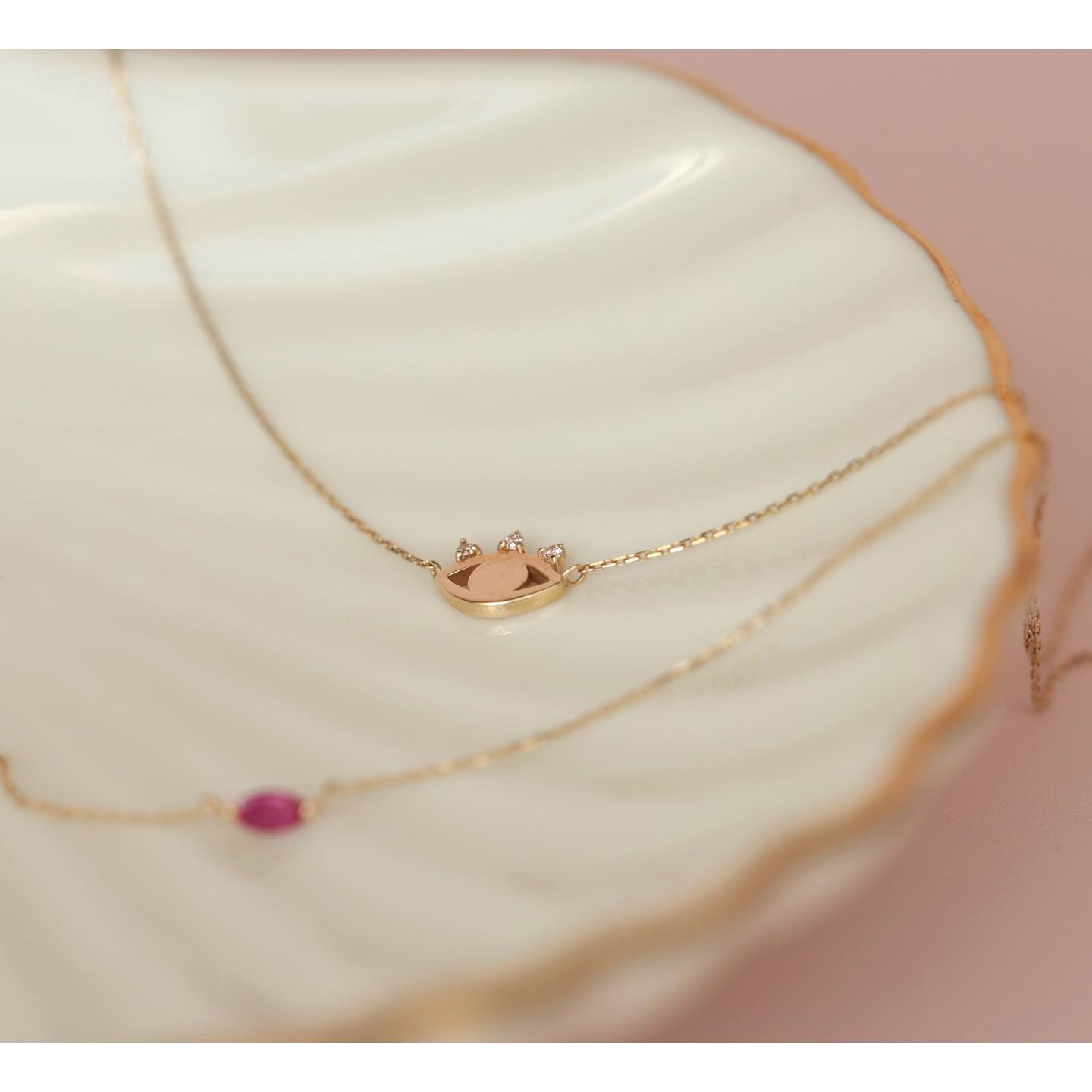 925Silver Evil eye necklace