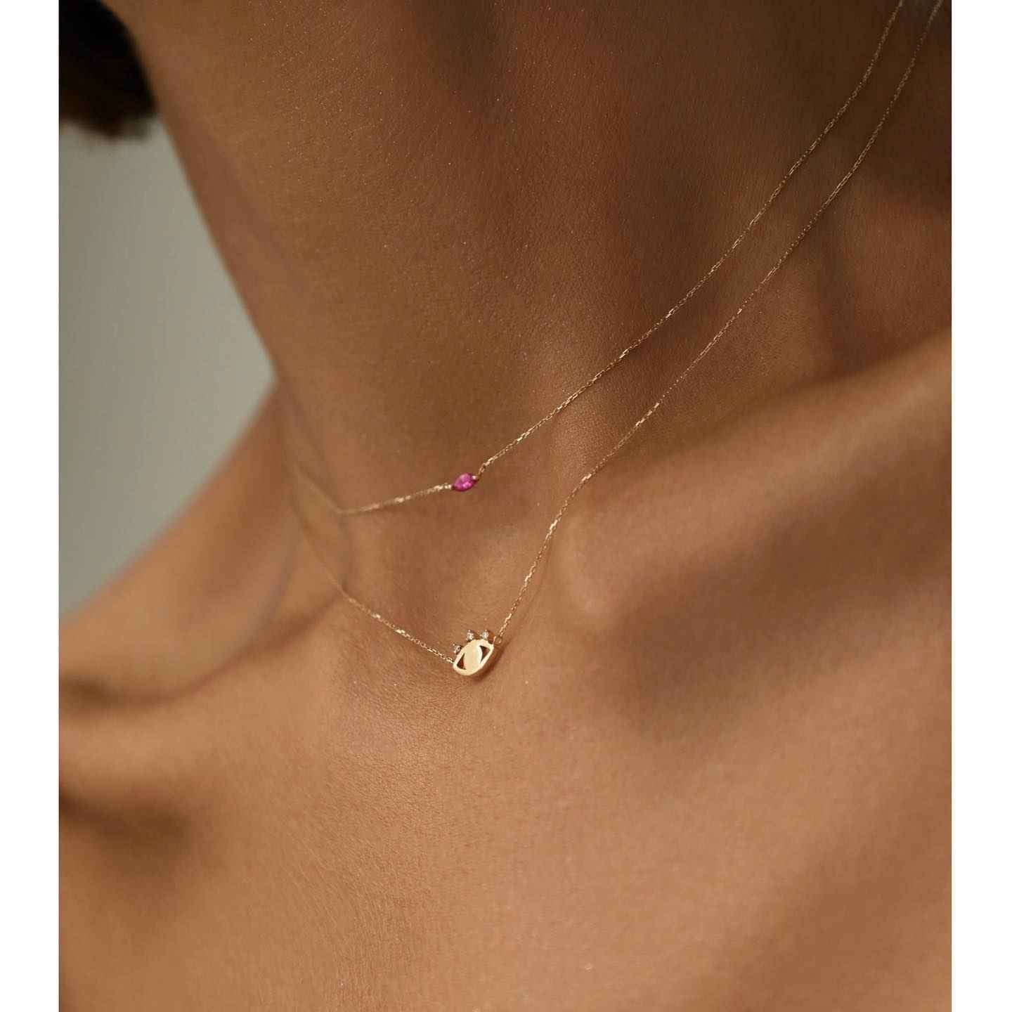 925Silver Evil eye necklace