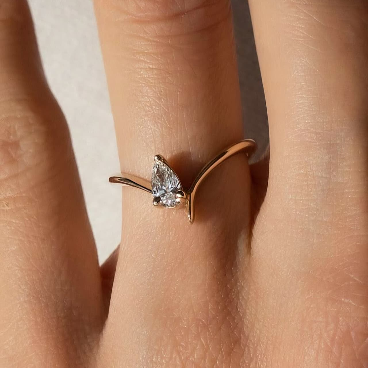 Solitaire-ring