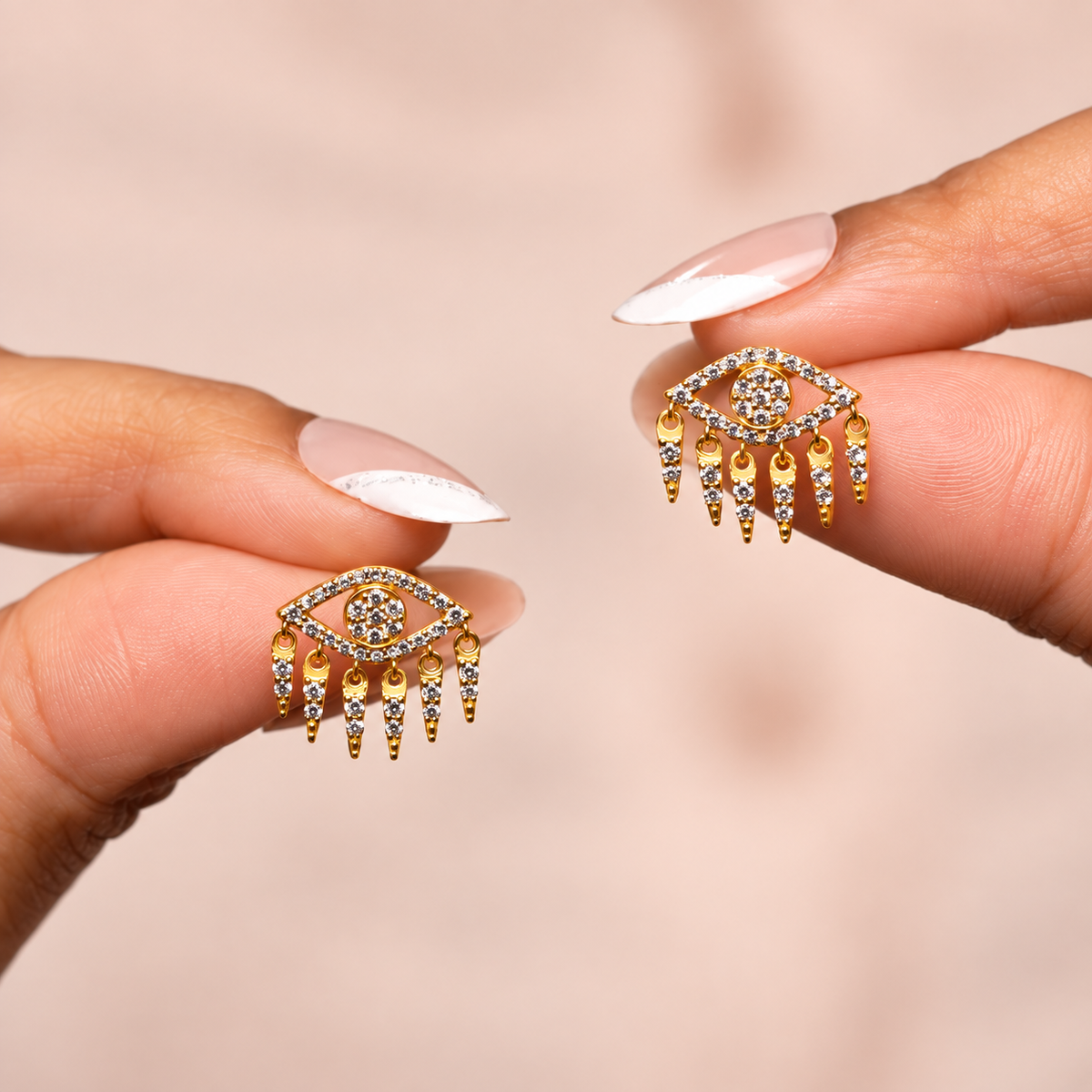 Diamond Eye Earring