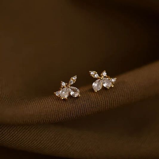 Dainty Pear Earrings
