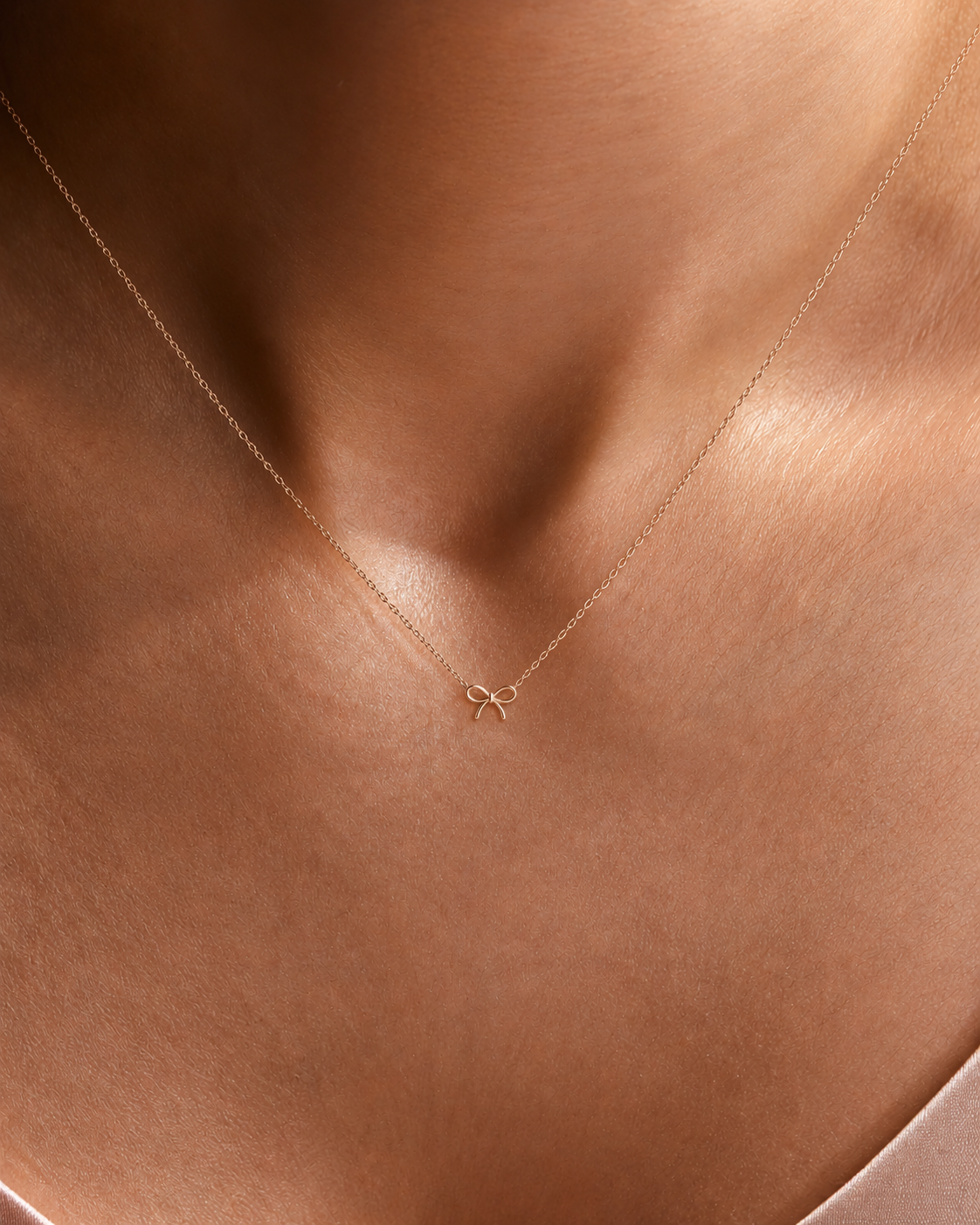 Cute Mini Bow Necklace