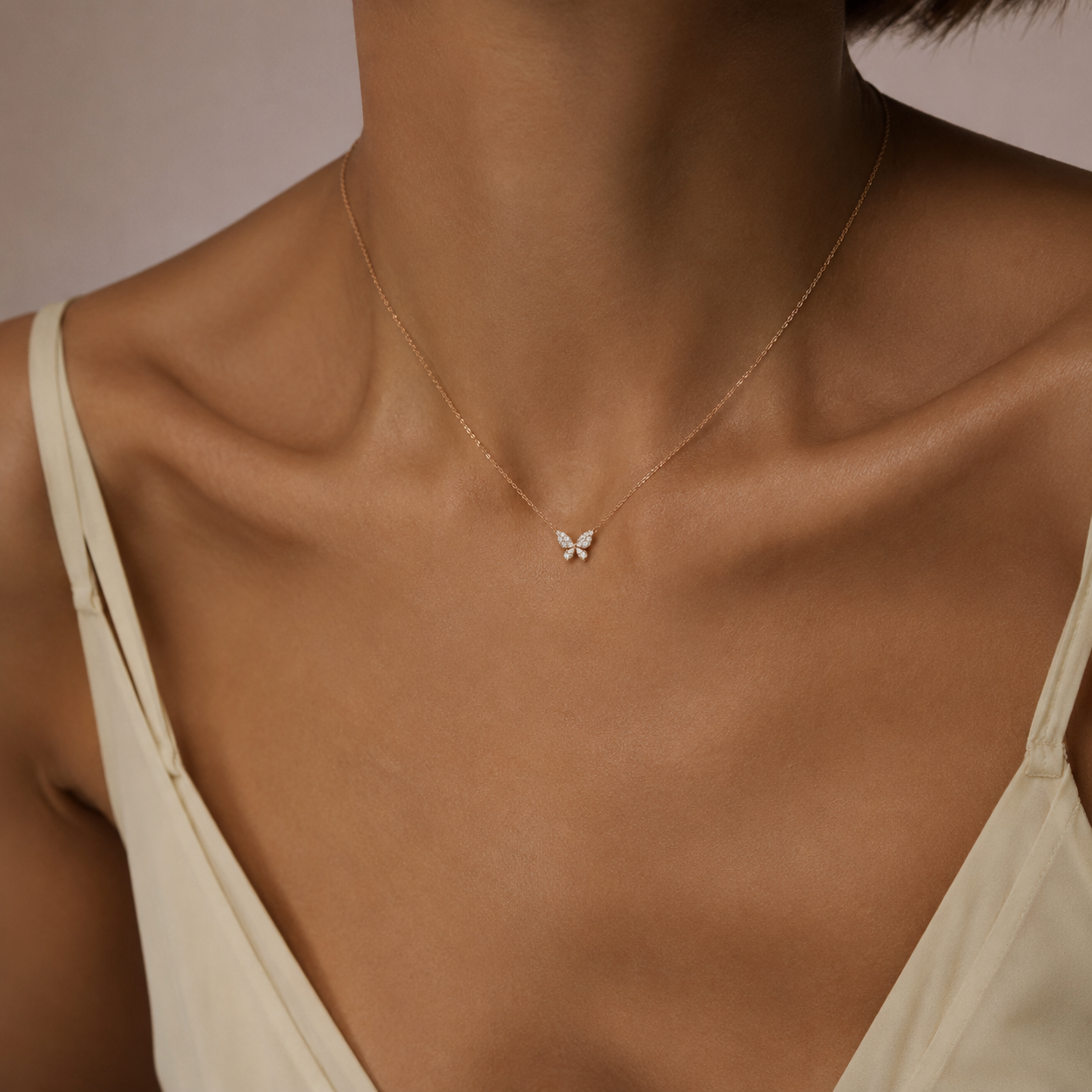 Mini Butterfly Necklace