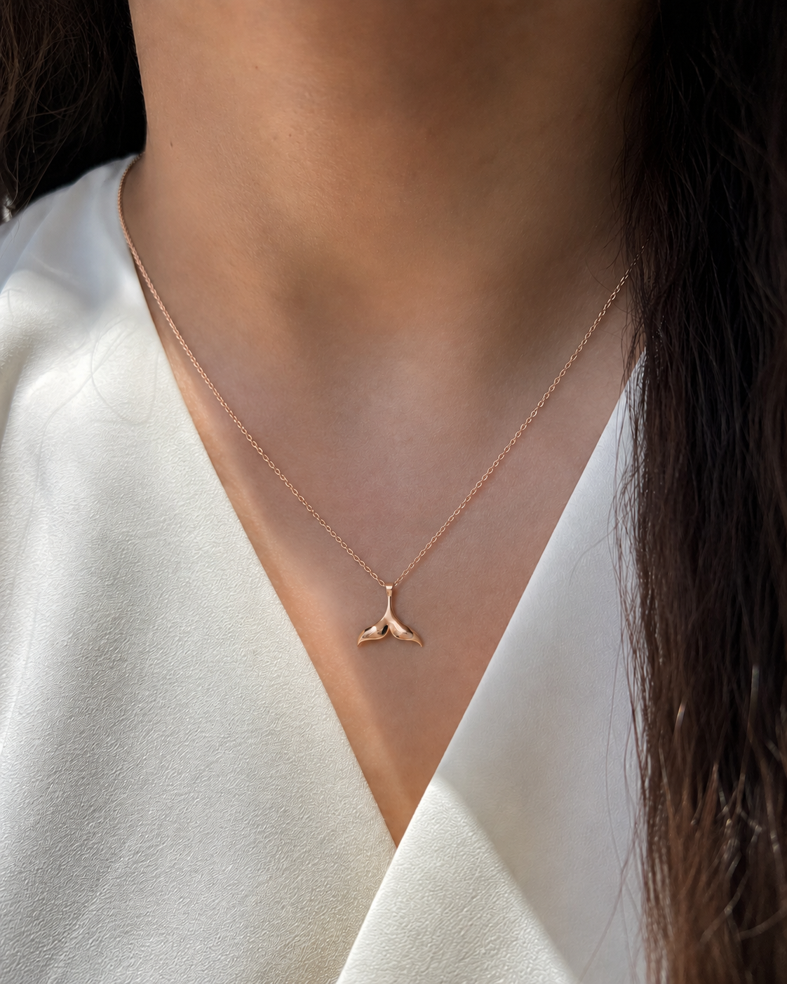 Dolphin Tail Necklace