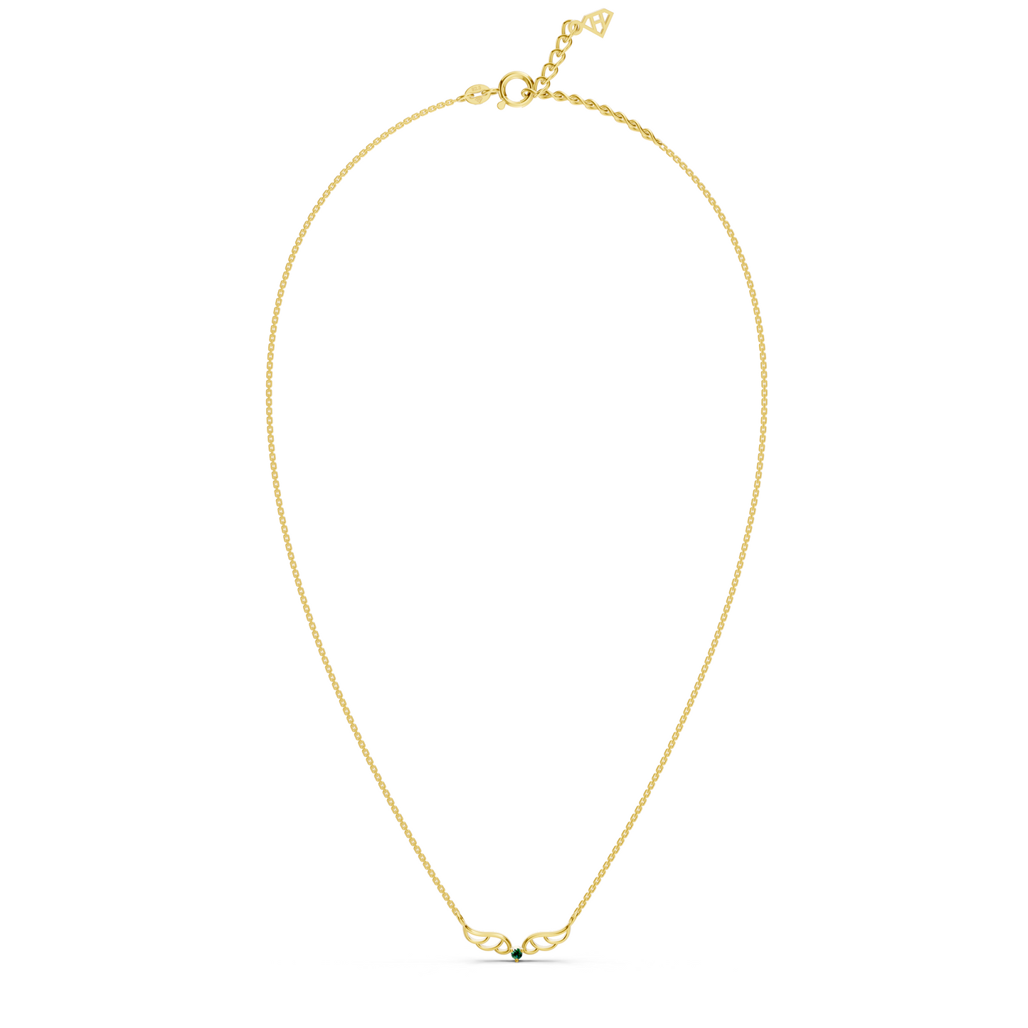 Emerald Wings Necklace