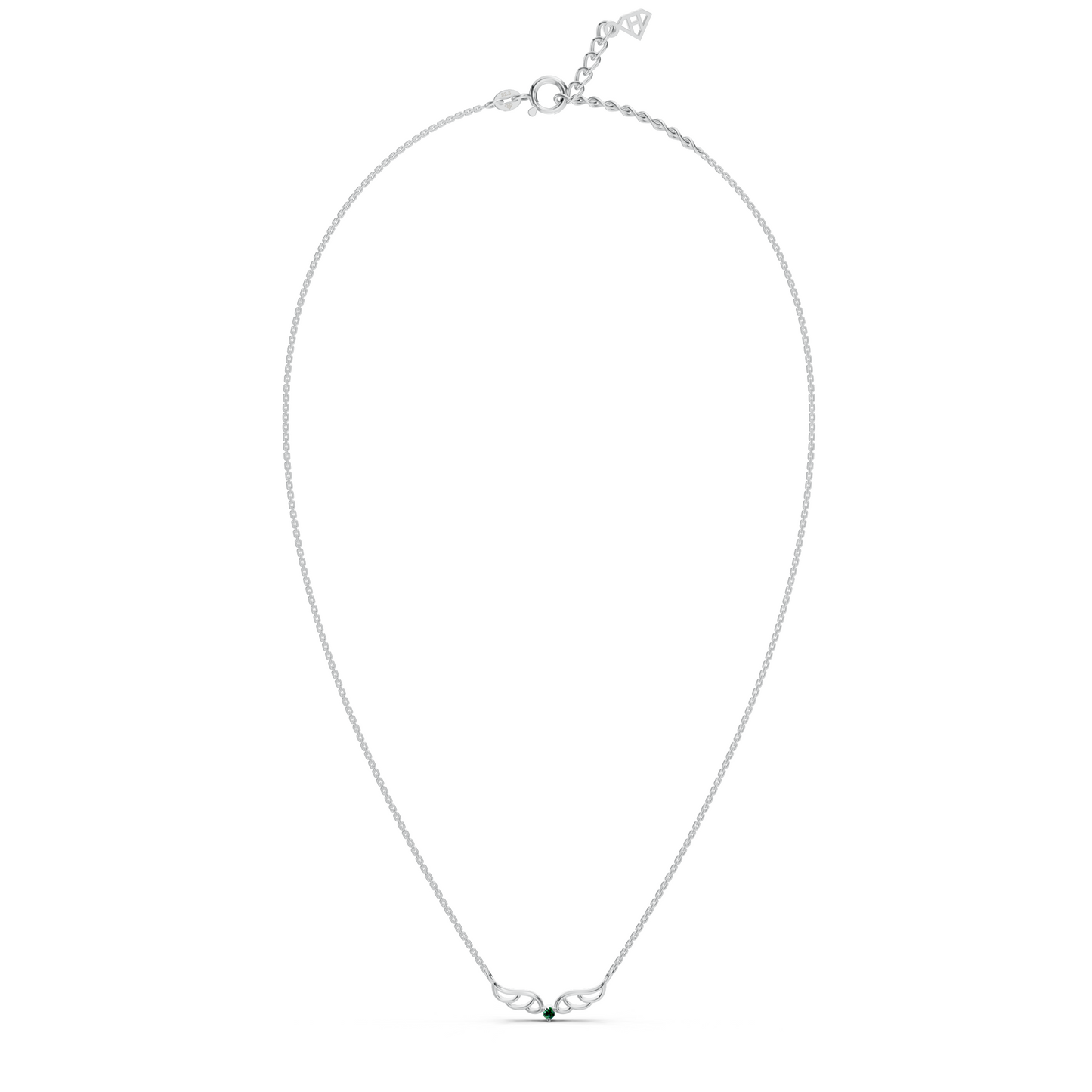 Emerald Wings Necklace