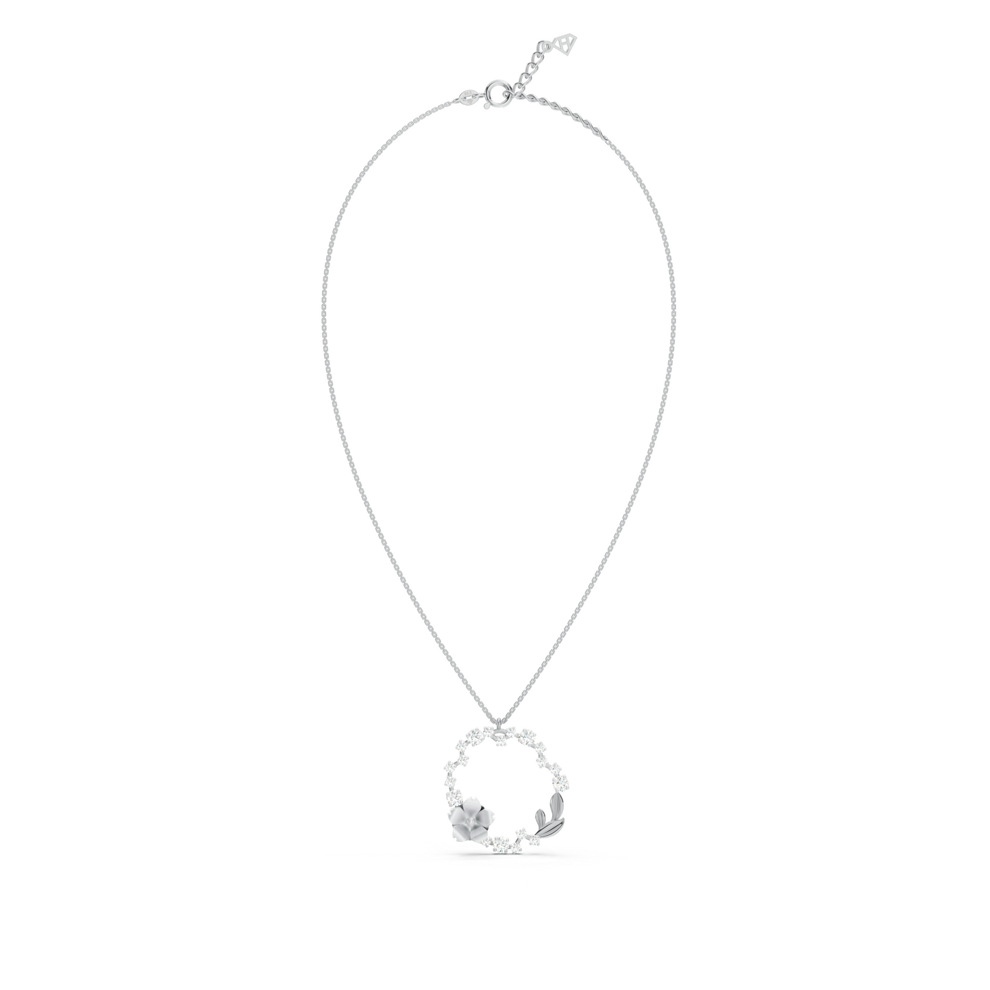 Collier de fleurs blanches de rêve