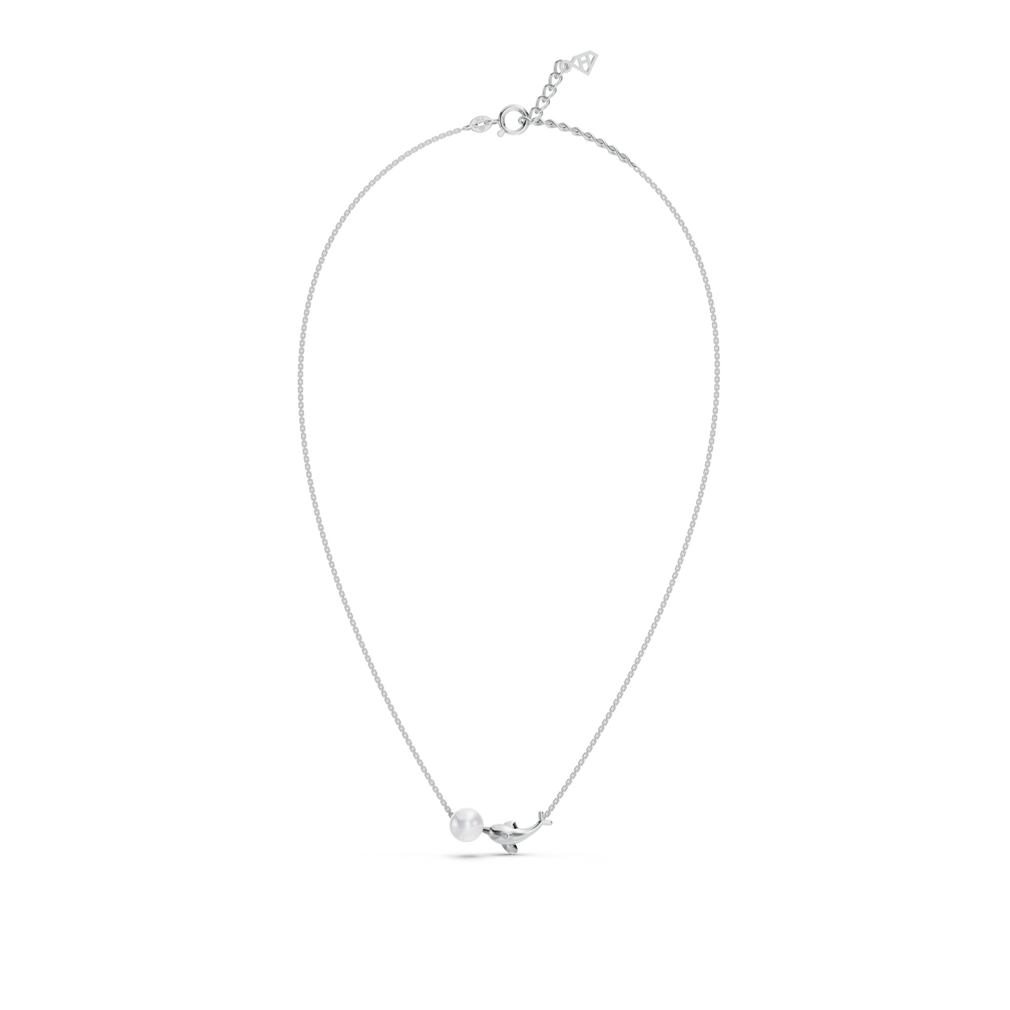 Dolphin Pearl Necklace