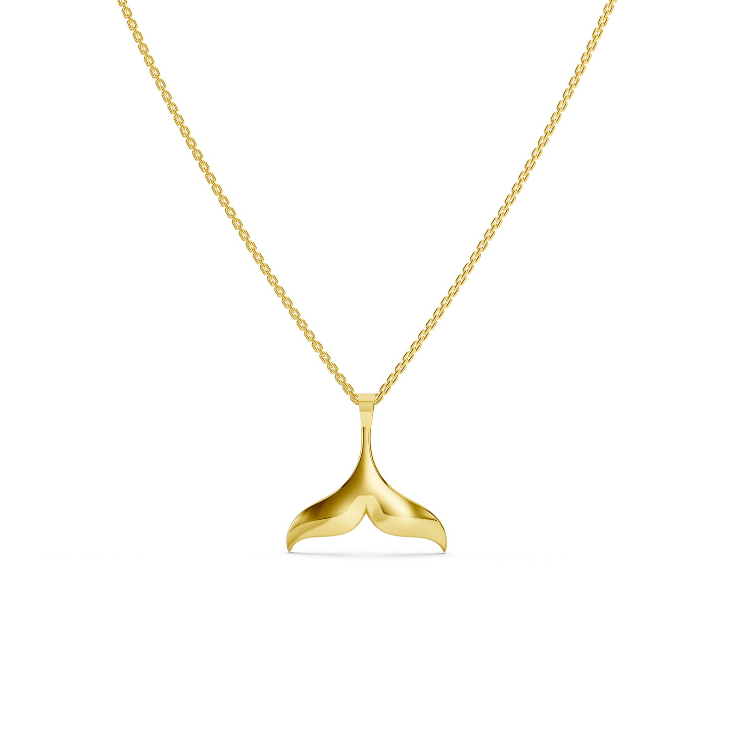 Dolphin Tail Necklace