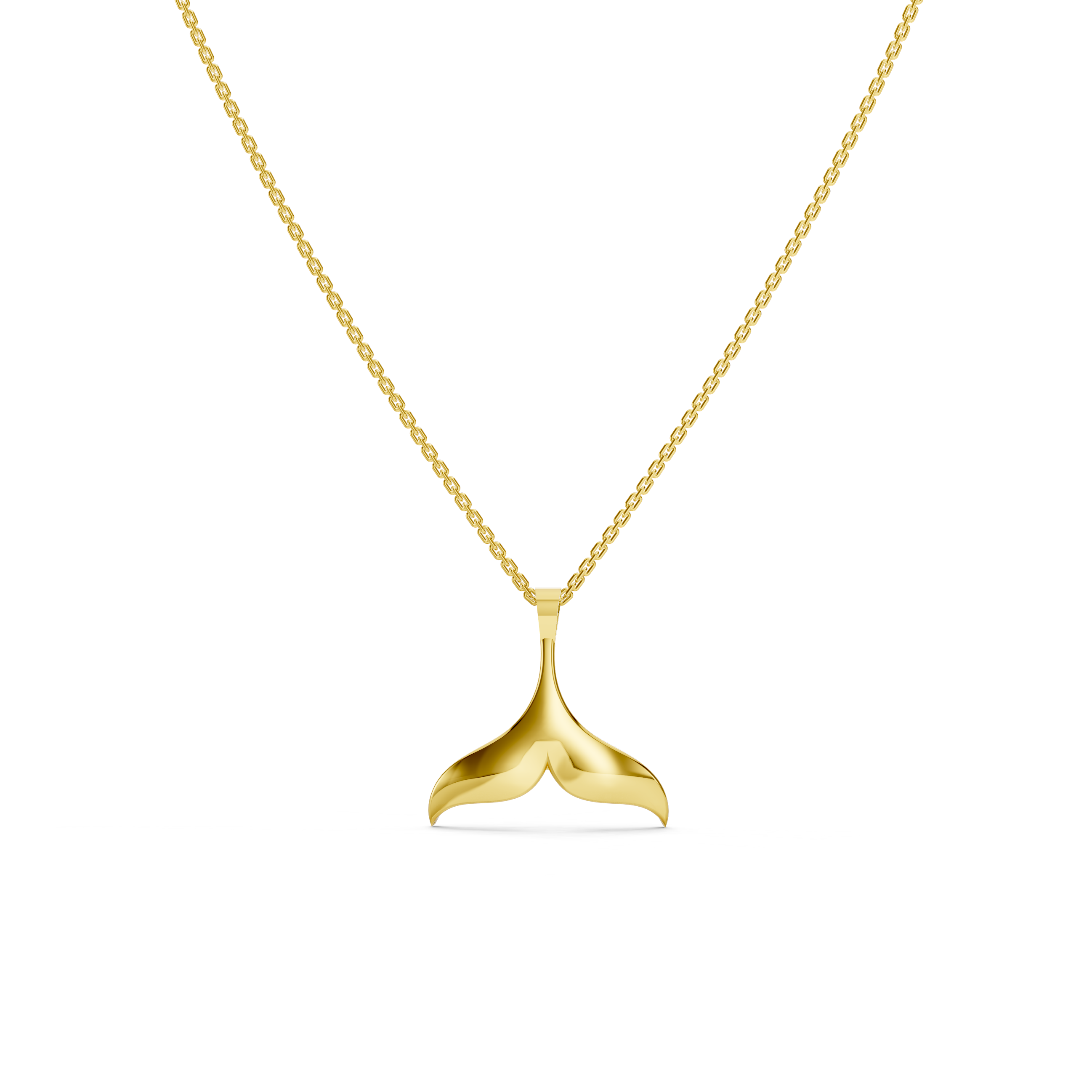 Dolphin Tail Necklace