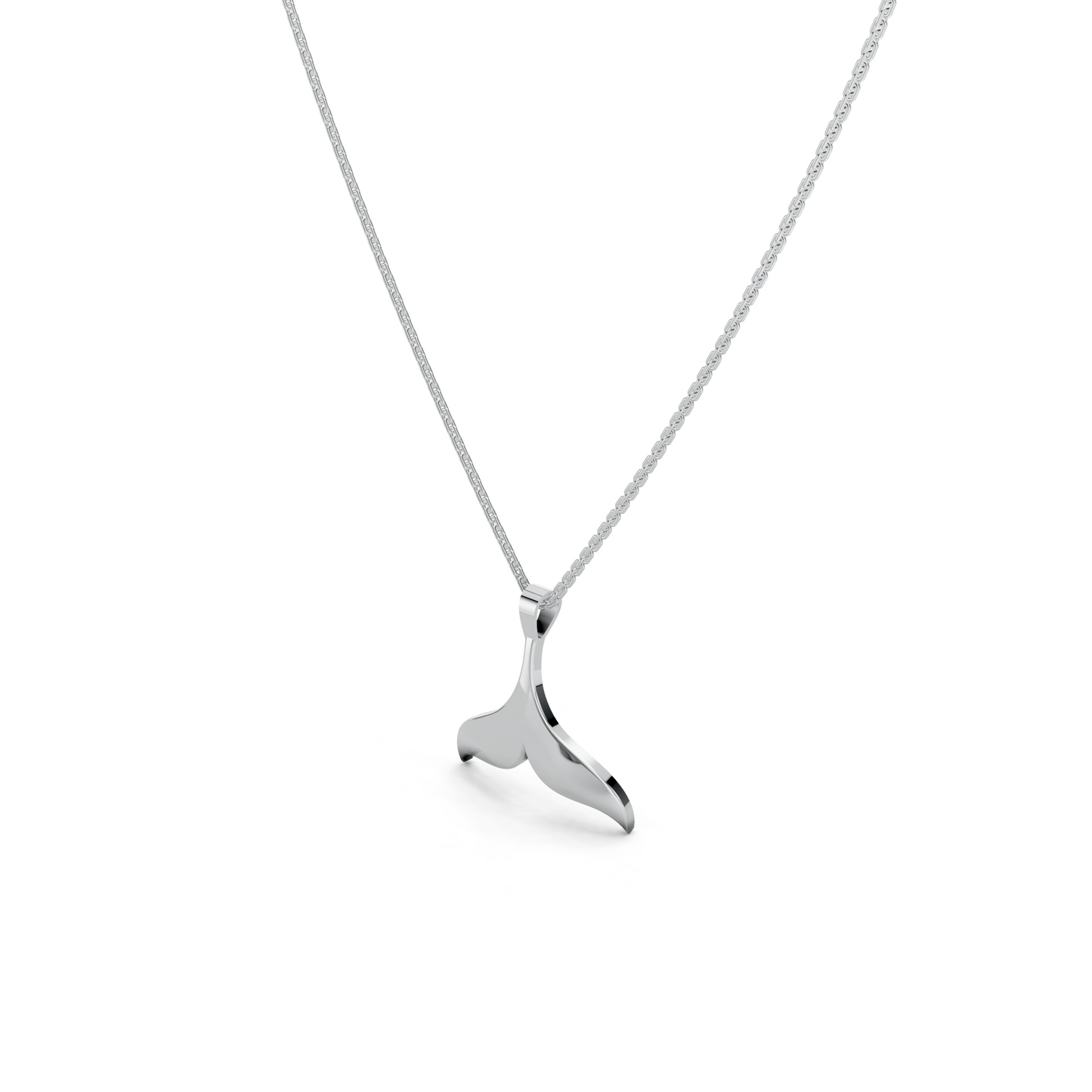 Dolphin Tail Necklace