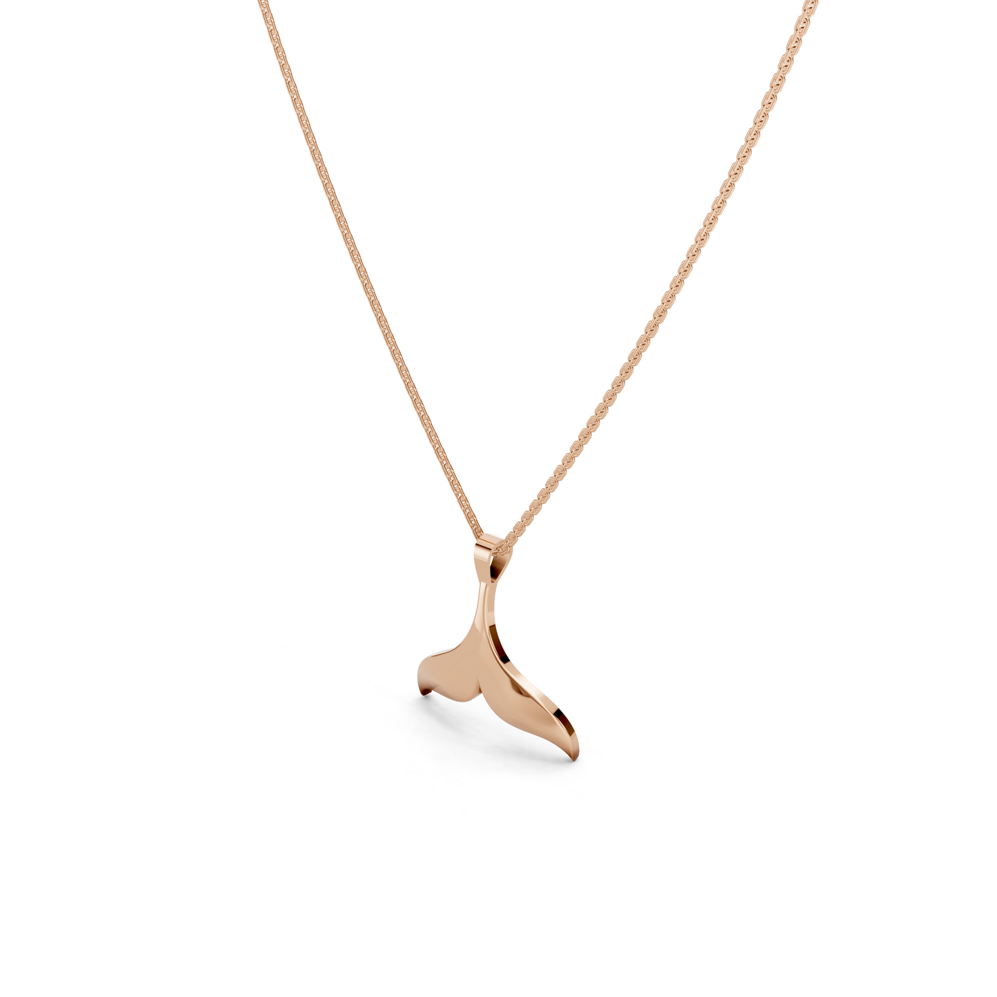 Dolphin Tail Necklace