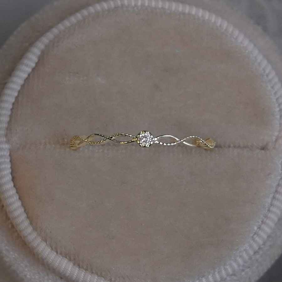 Solitaire Eternity Ring
