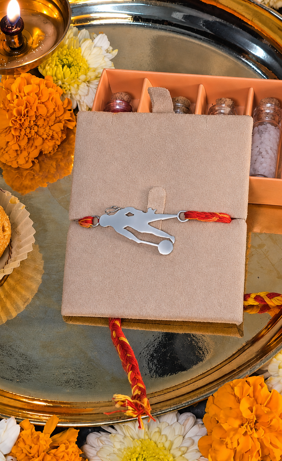 Silver Hunuman Rakhi