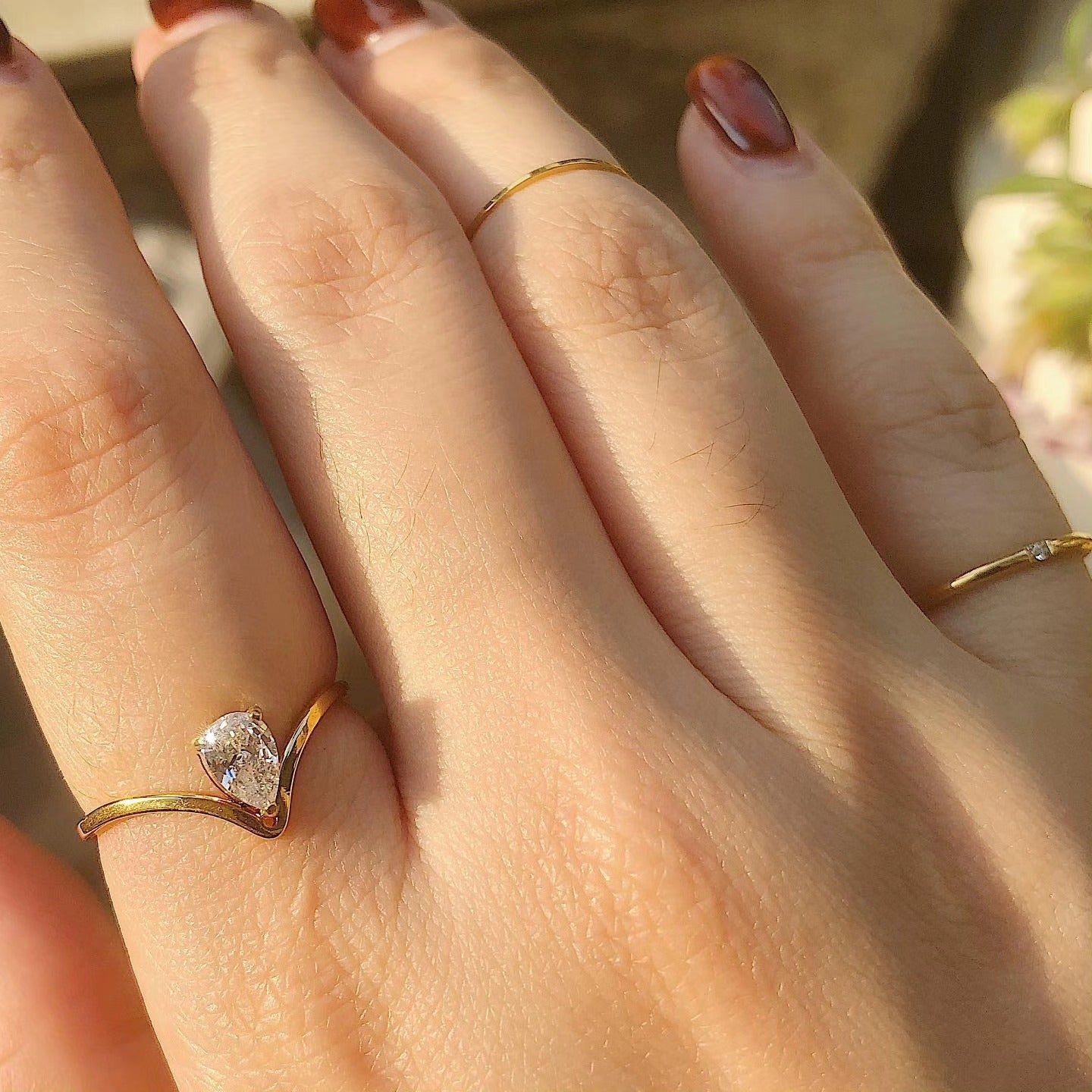 Pære V-ring