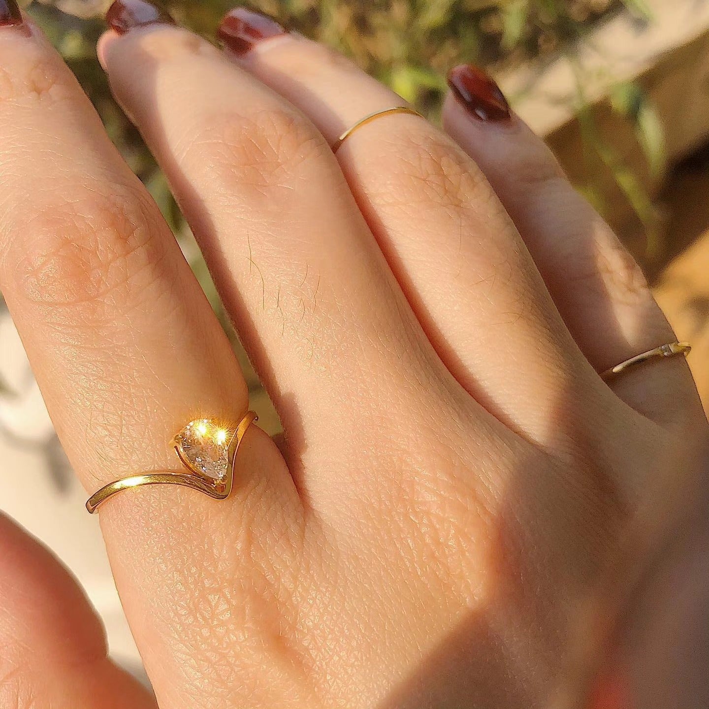 Pære V-ring