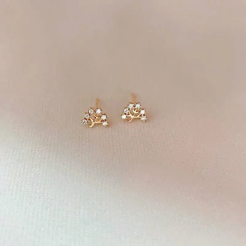 Dainty Tree Earrings