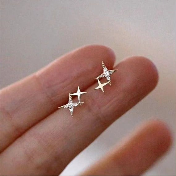 Blinking Star studs