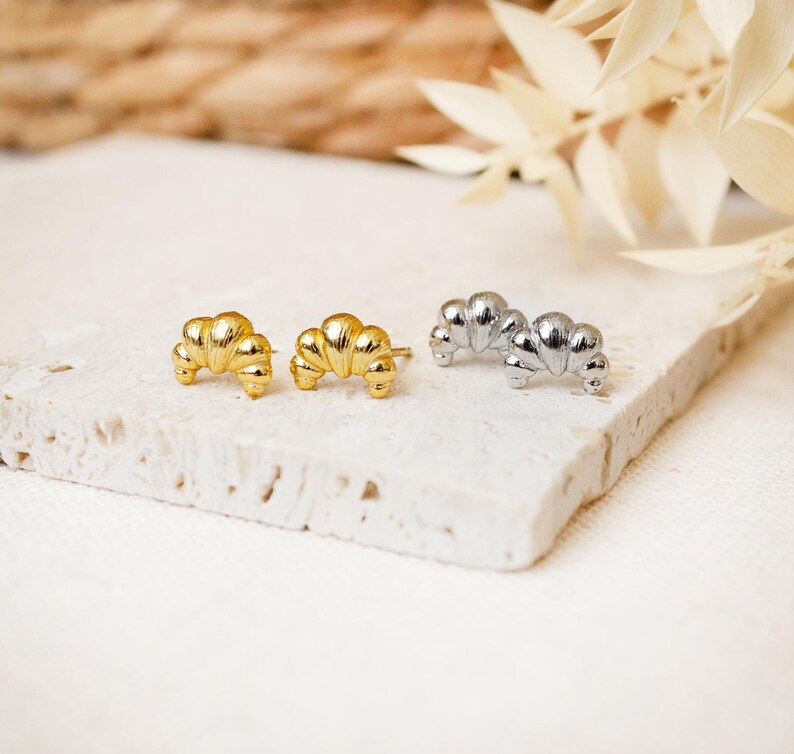 Boucles d'oreilles Mini Croissant