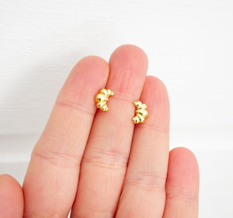 Boucles d'oreilles Mini Croissant
