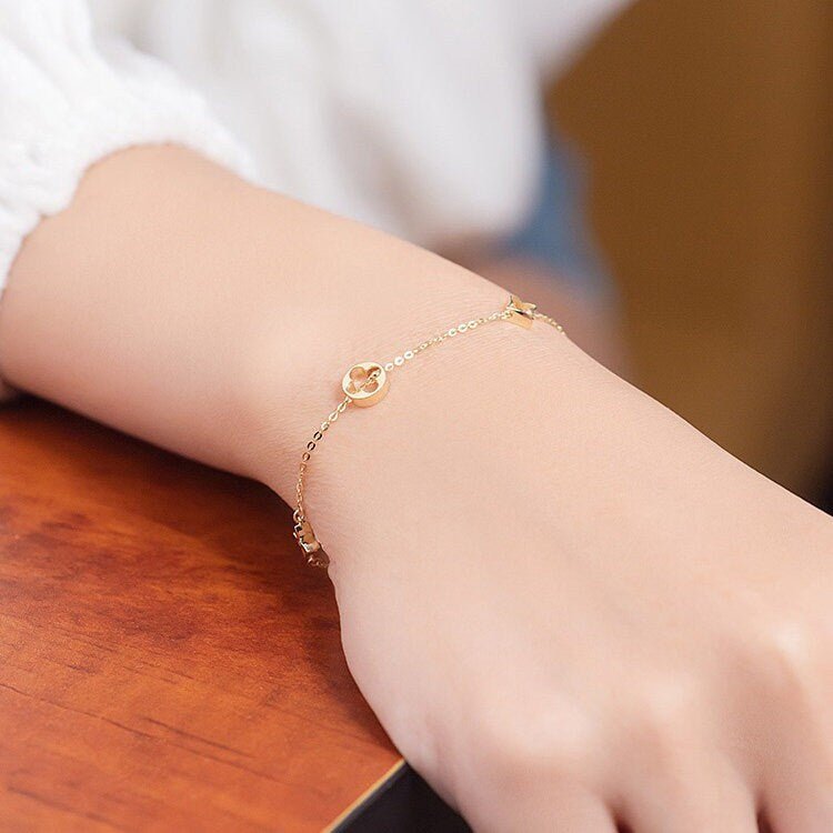 Monogram Station Bracelet