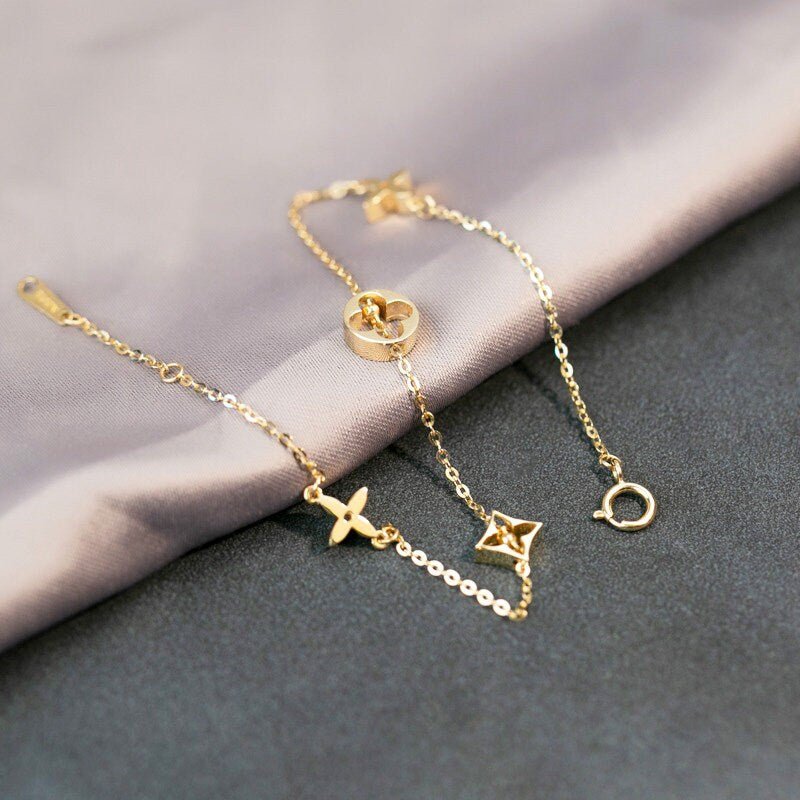 Monogram Station Bracelet
