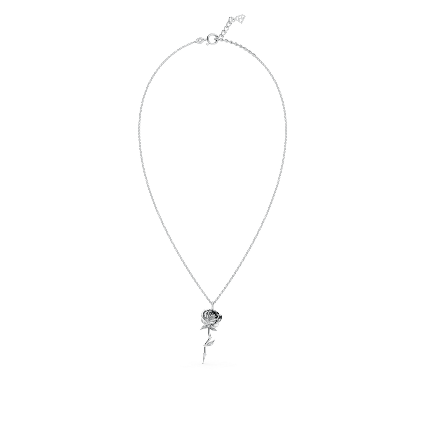 Rose Diamond Necklace