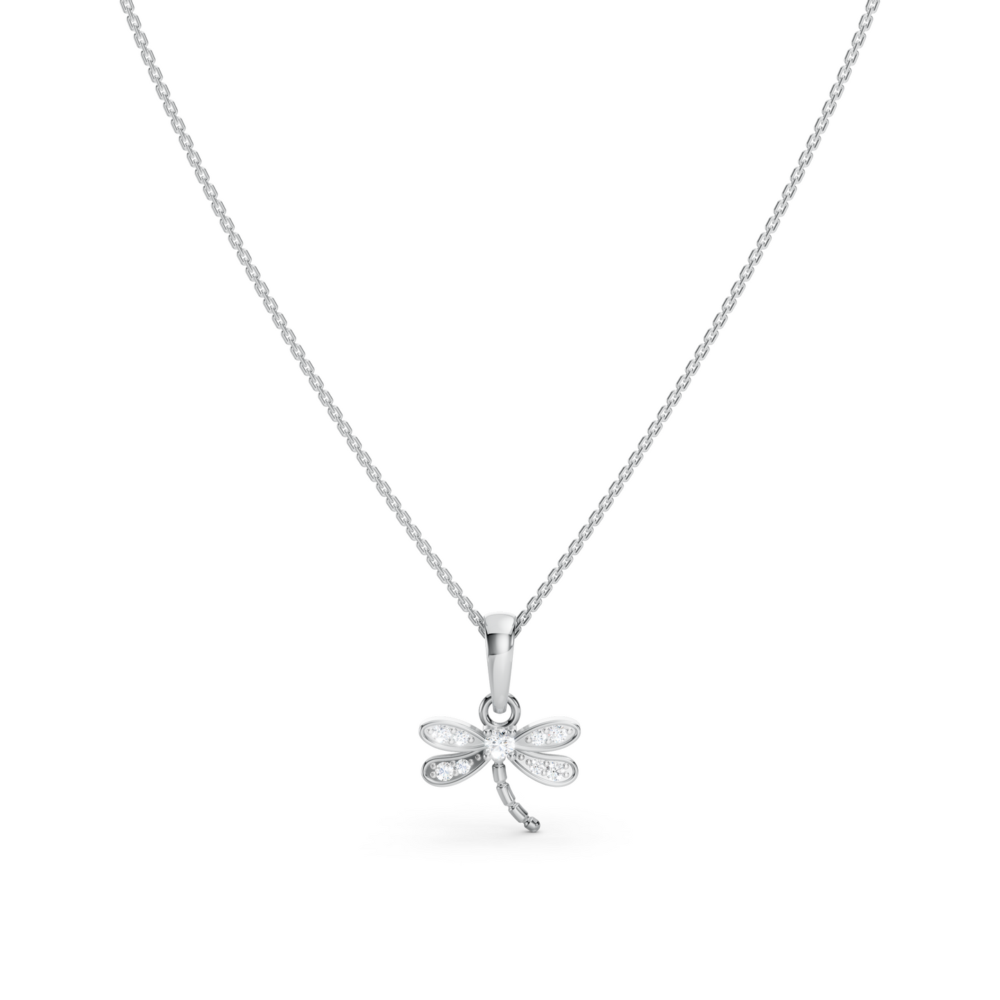 Dainty Dragonfly necklace