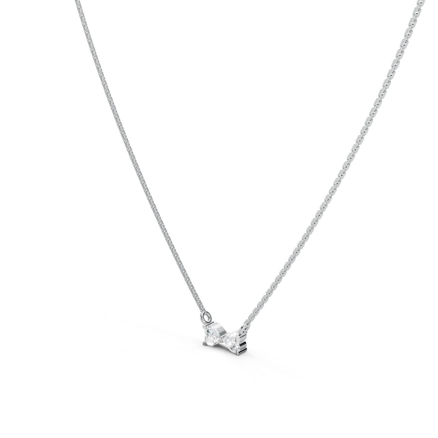 Dainty Bow Necklace