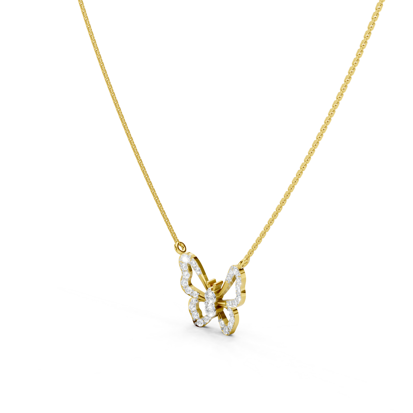 Dainty Butterfly Necklace