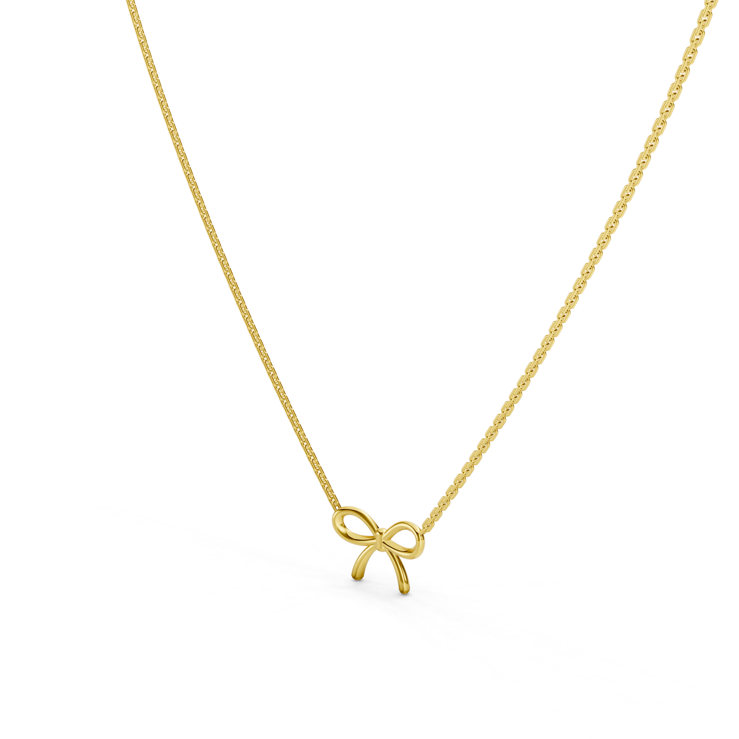 Cute Mini Bow Necklace