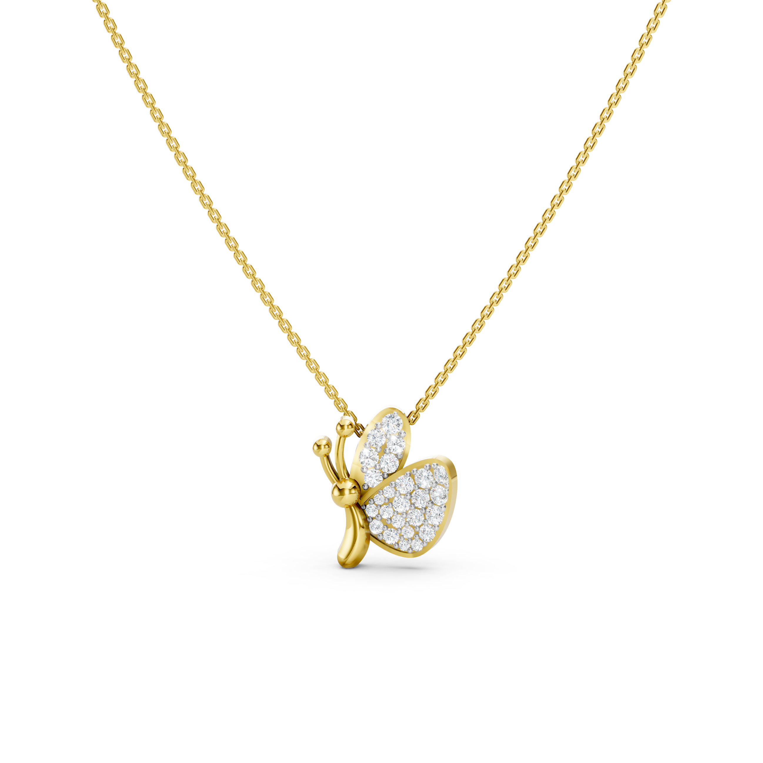 Cute Dainty Butterfly Necklace