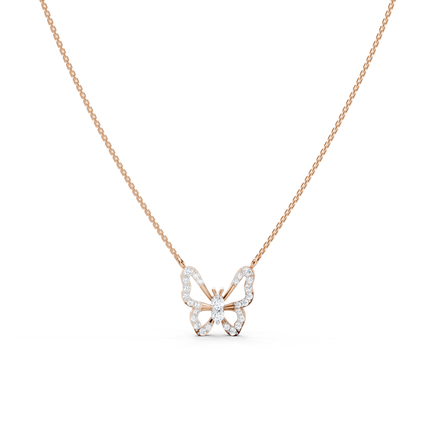 Dainty Butterfly Necklace