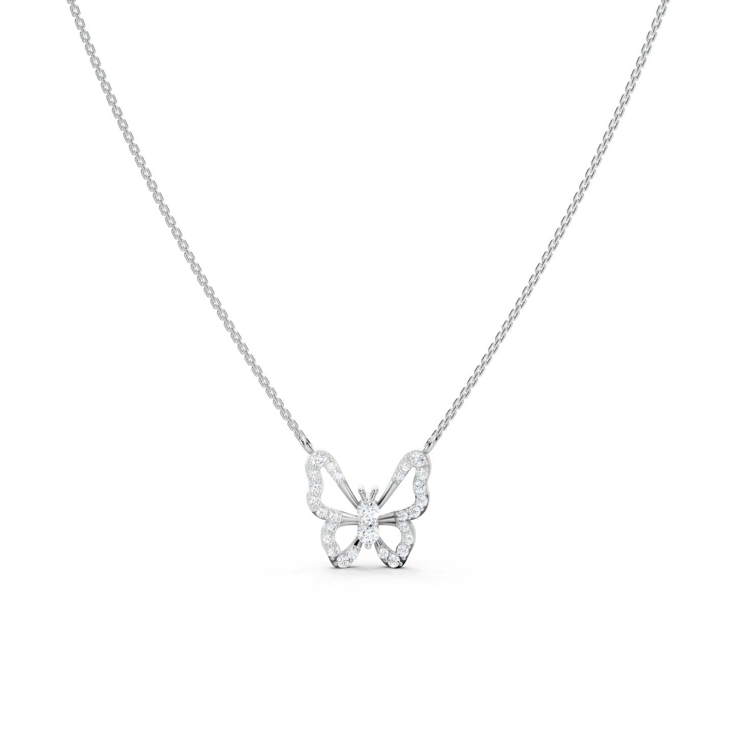 Dainty Butterfly Necklace