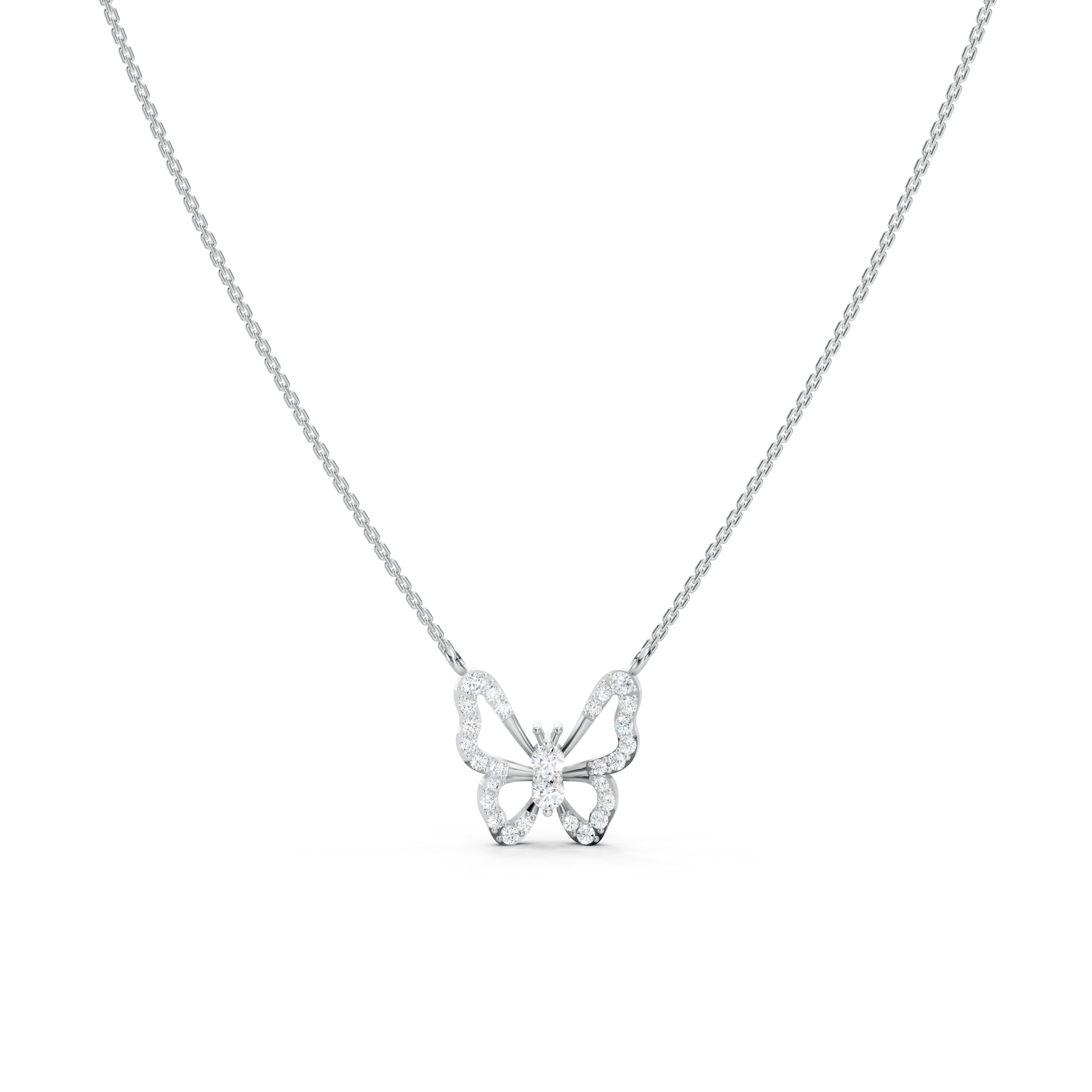 Dainty Butterfly Necklace