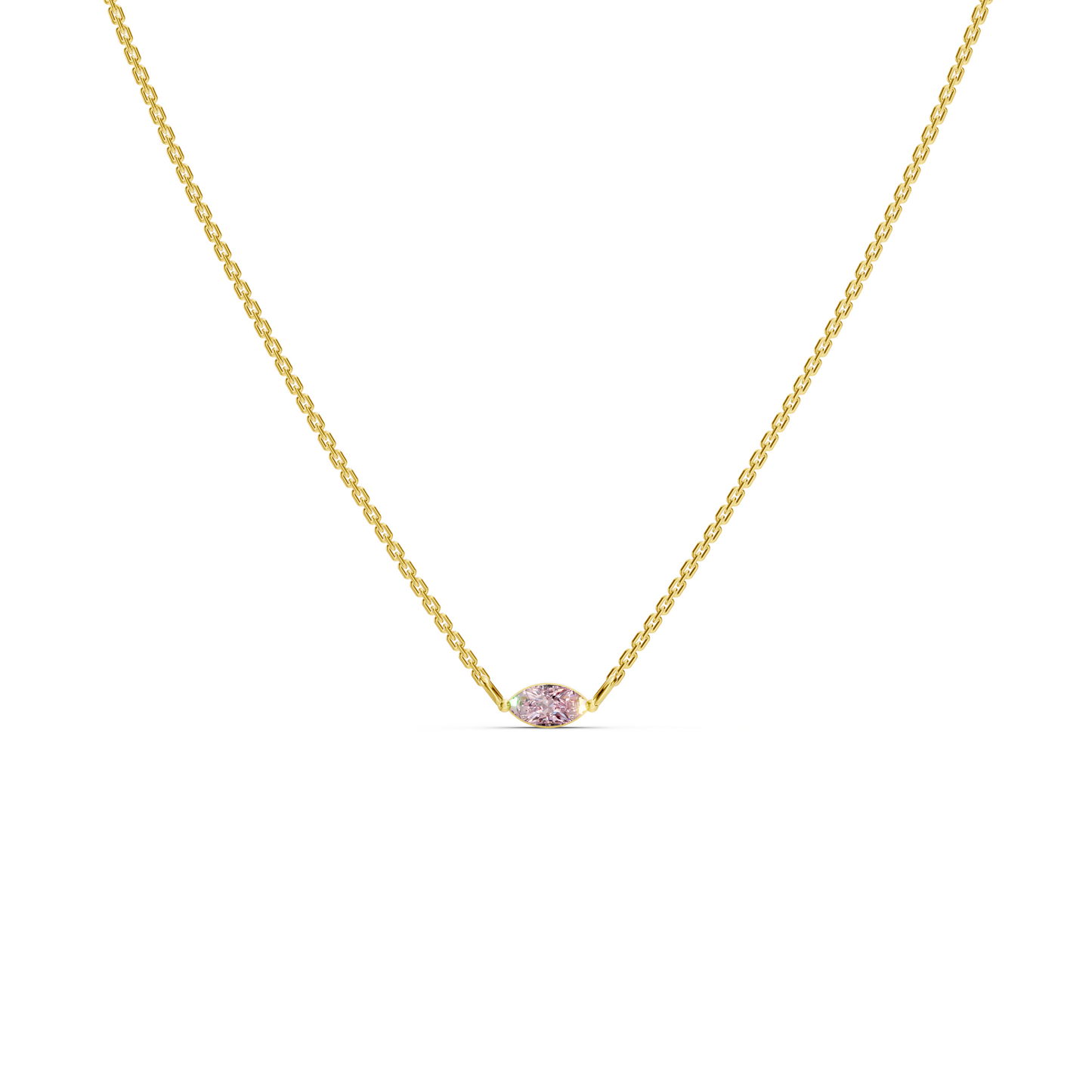 Colorful Marquis necklace