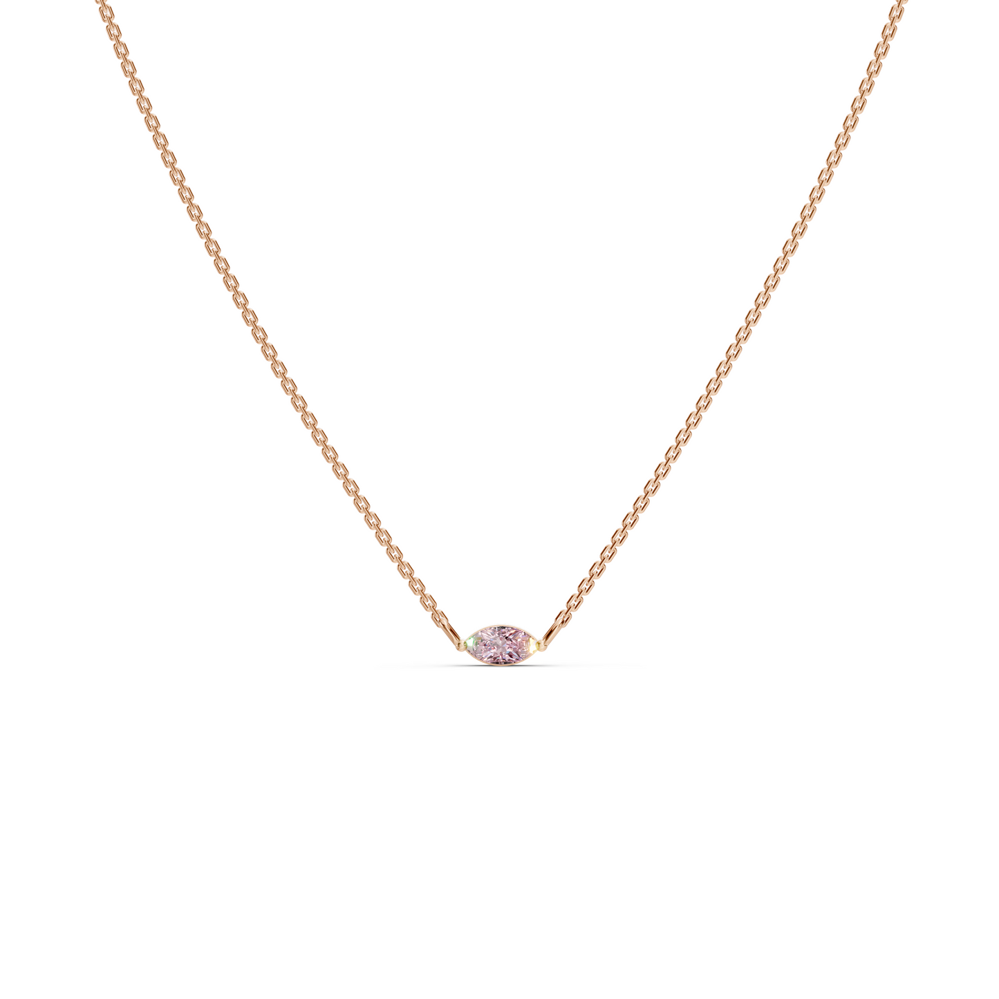 Colorful Marquis necklace