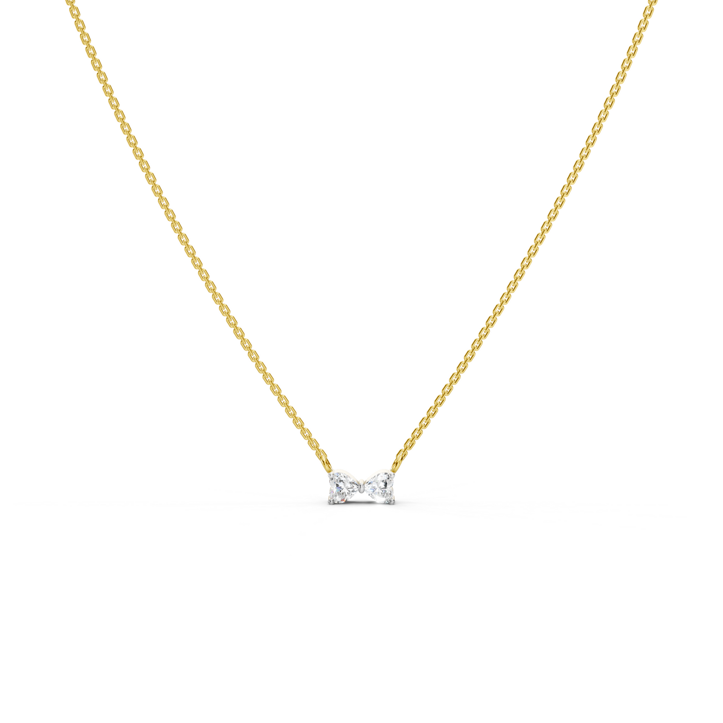 Dainty Bow Necklace