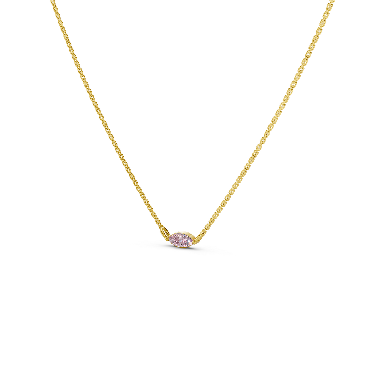 Colorful Marquis necklace