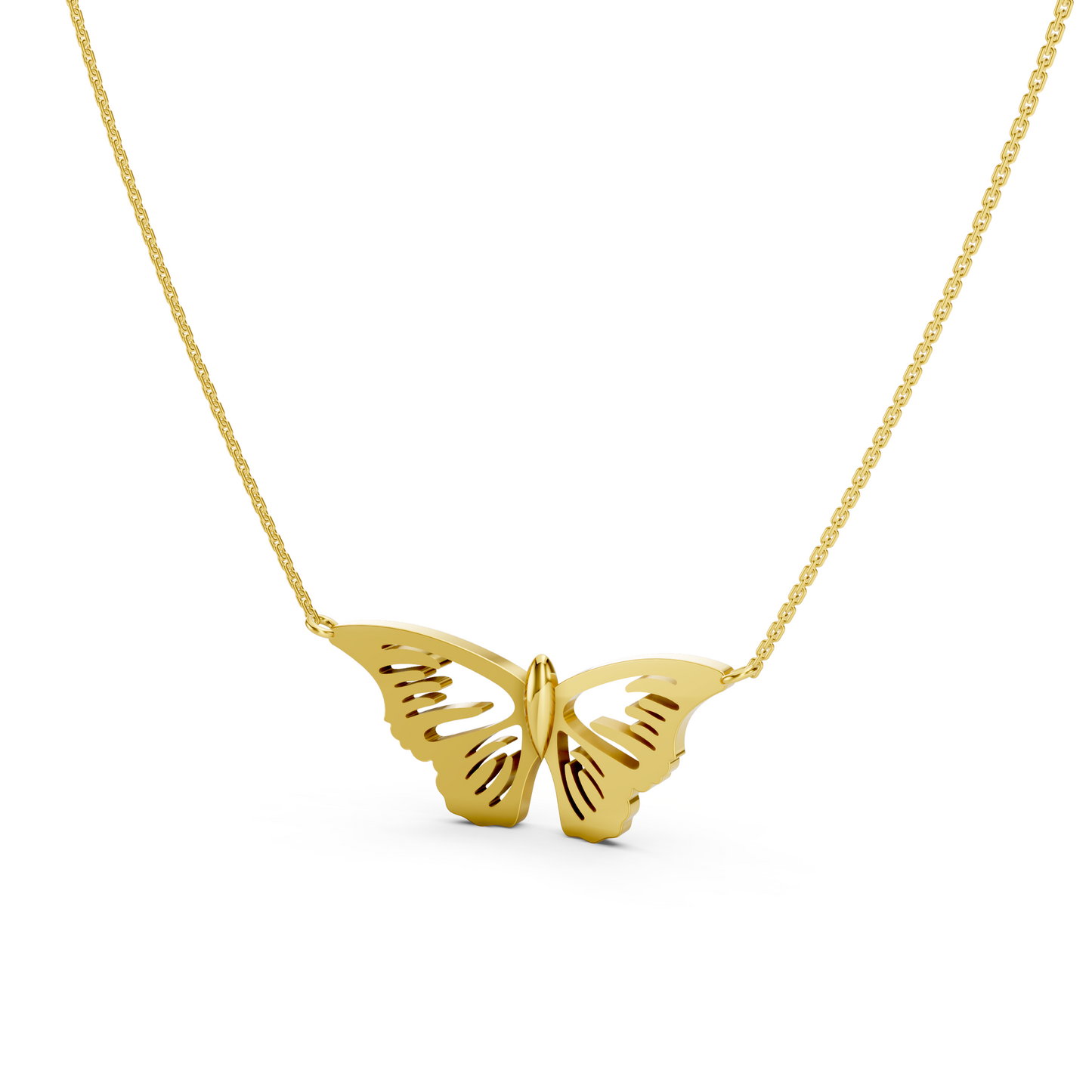 Collier Croquis Papillon