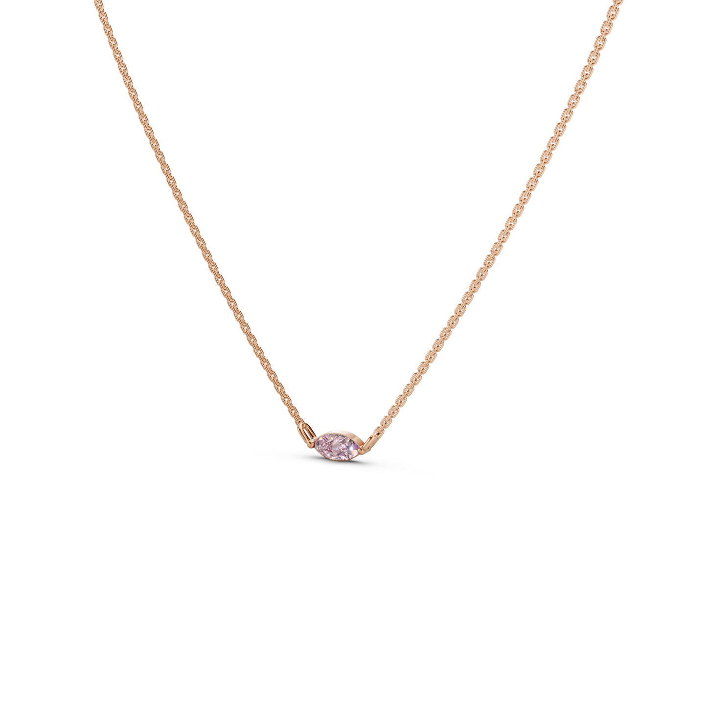 Colorful Marquis necklace