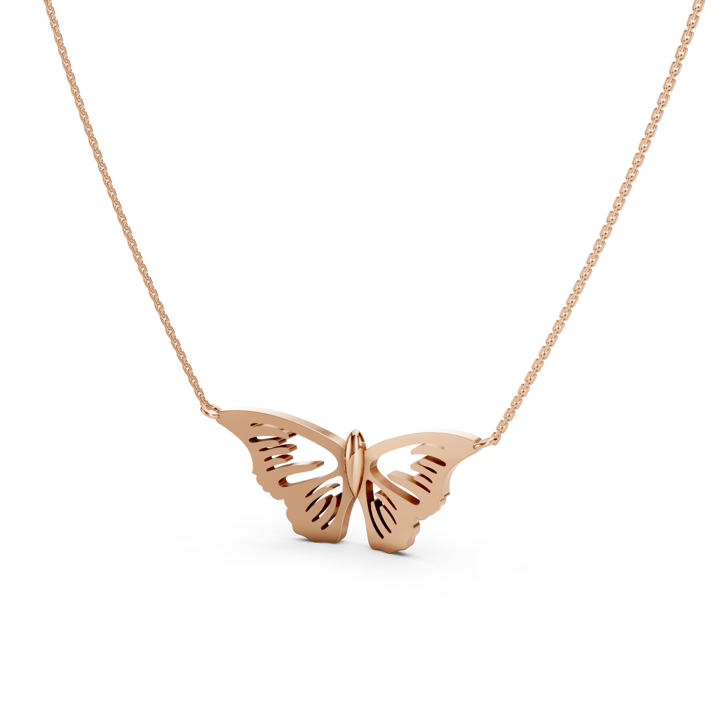Collier Croquis Papillon
