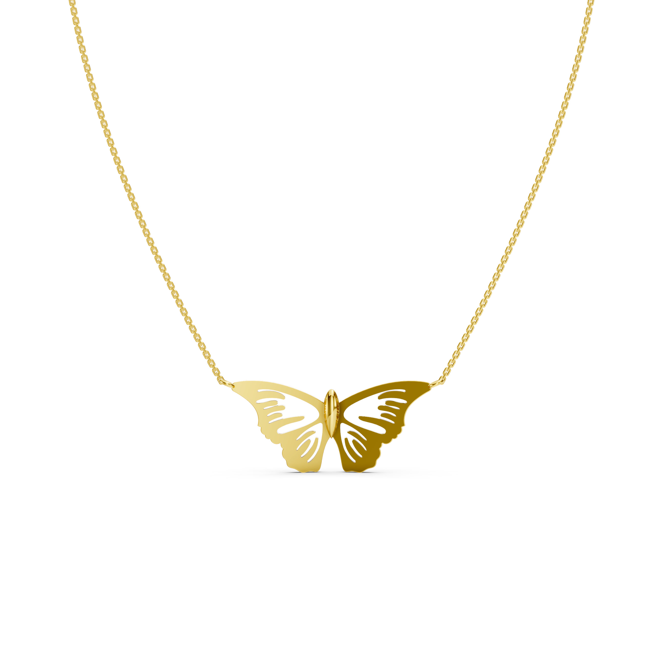 Collier Croquis Papillon